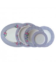 Porcelain dishes blue set of 20 pieces