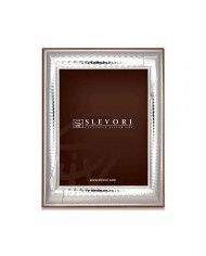 Silver classic frame with forged details